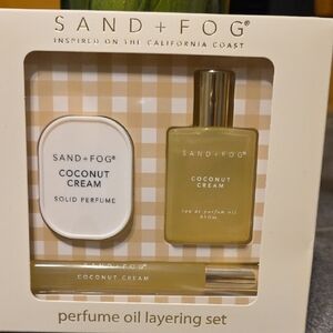 SAND + FOG Coconut Cream Perfume Oil Layering Set
